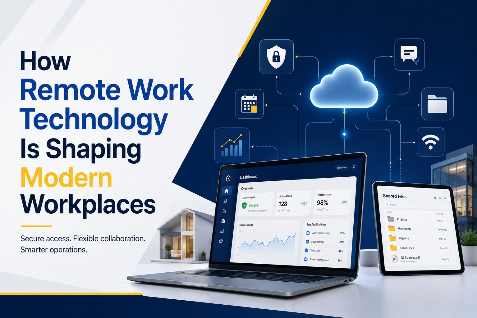 How Remote Work Technology Is Shaping Modern Workplaces